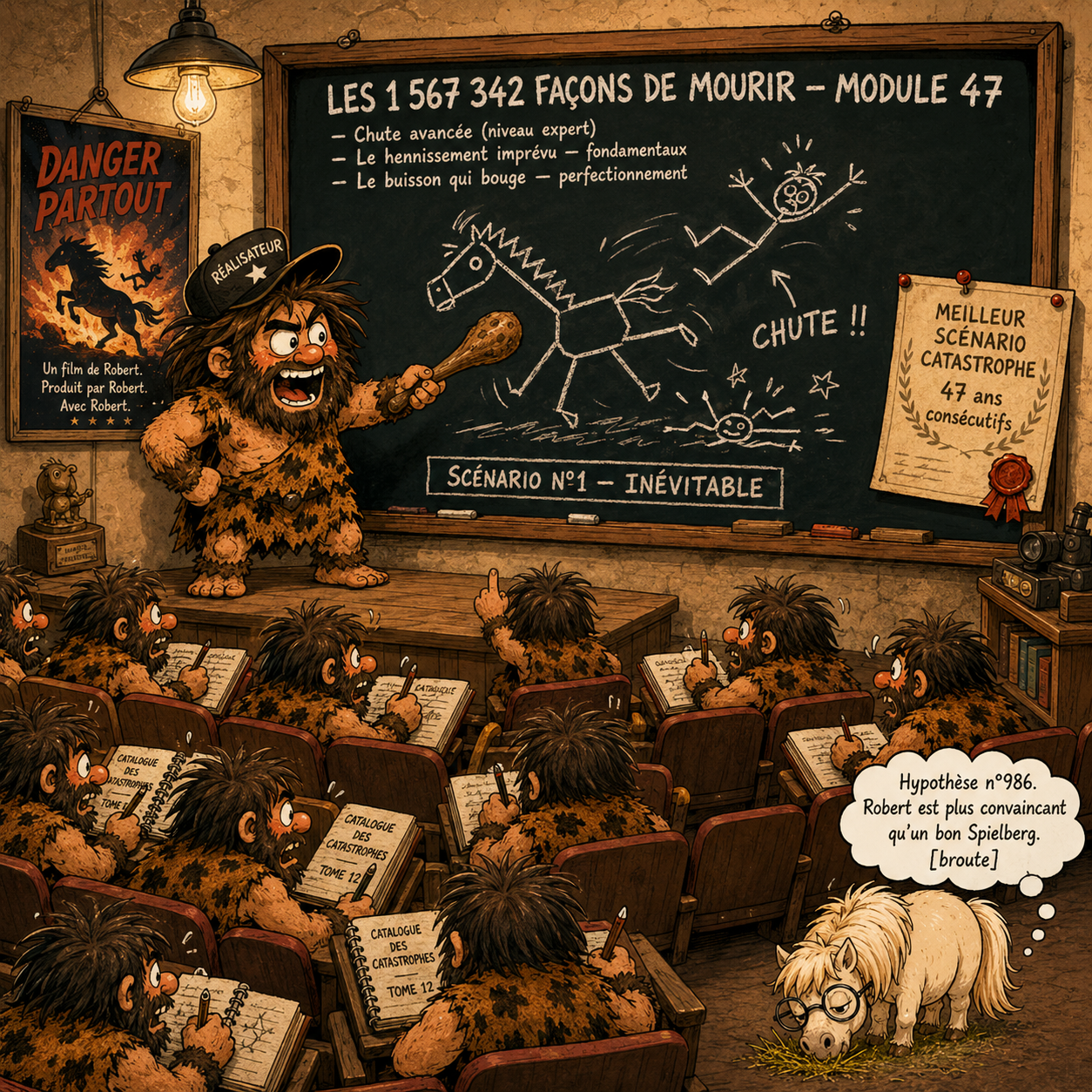 Robert à l'école des catastrophes